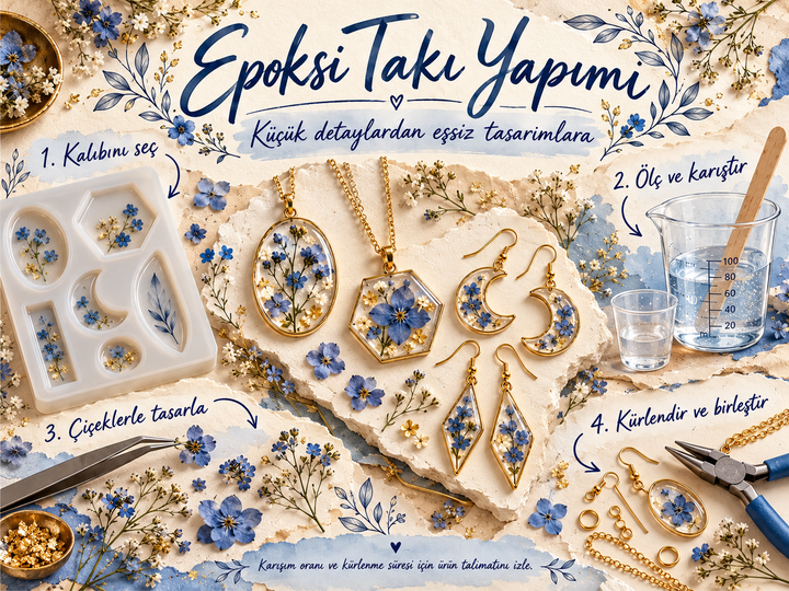 İlk epoksi dökümüne hazırlan
