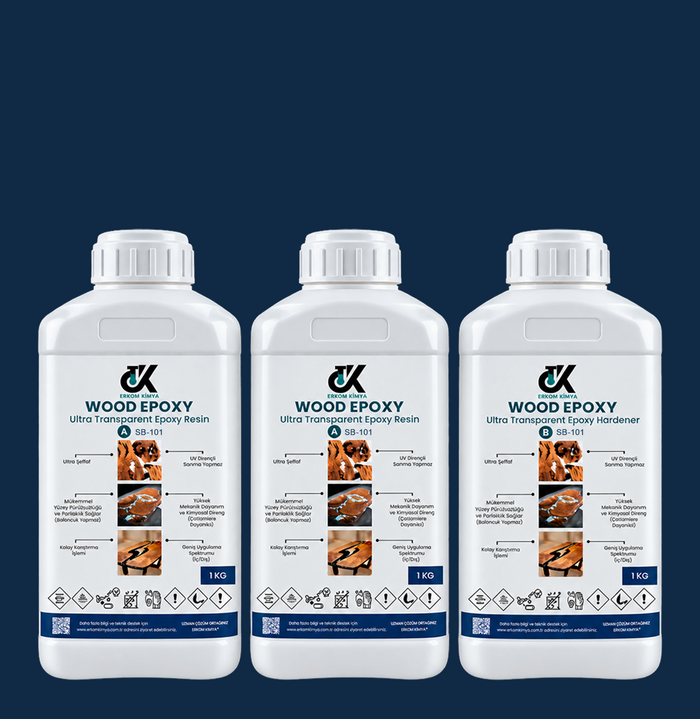 Wood Epoxy SB101 3 cm Döküm