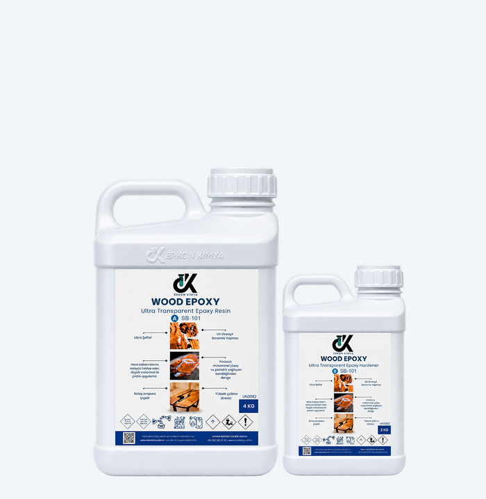 Wood Epoxy SB101 3 cm Döküm