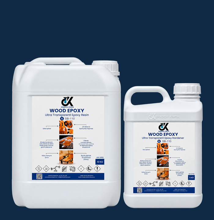 Wood Epoxy SB101 6 cm Döküm
