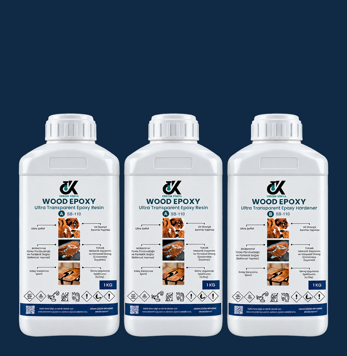 Wood Epoxy SB101 6 cm Döküm