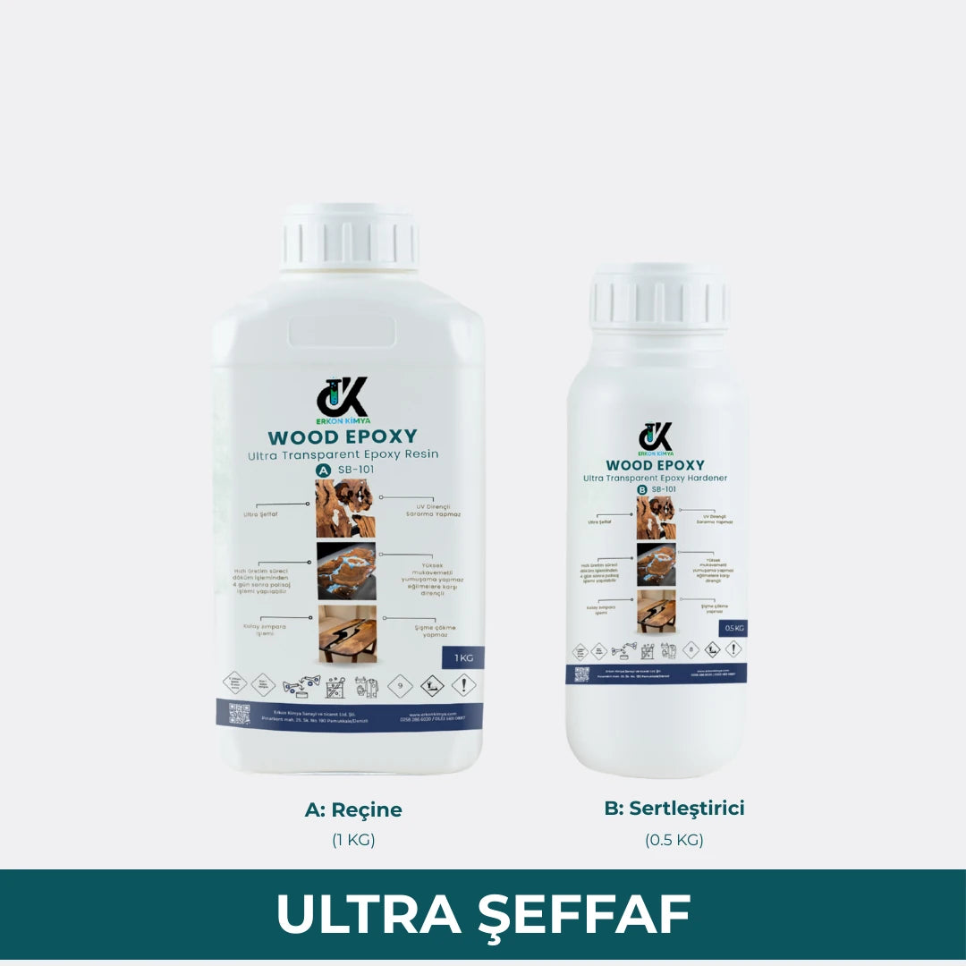 Wood Epoxy SB101 3 cm İnce Döküm — ana ürün görseli
