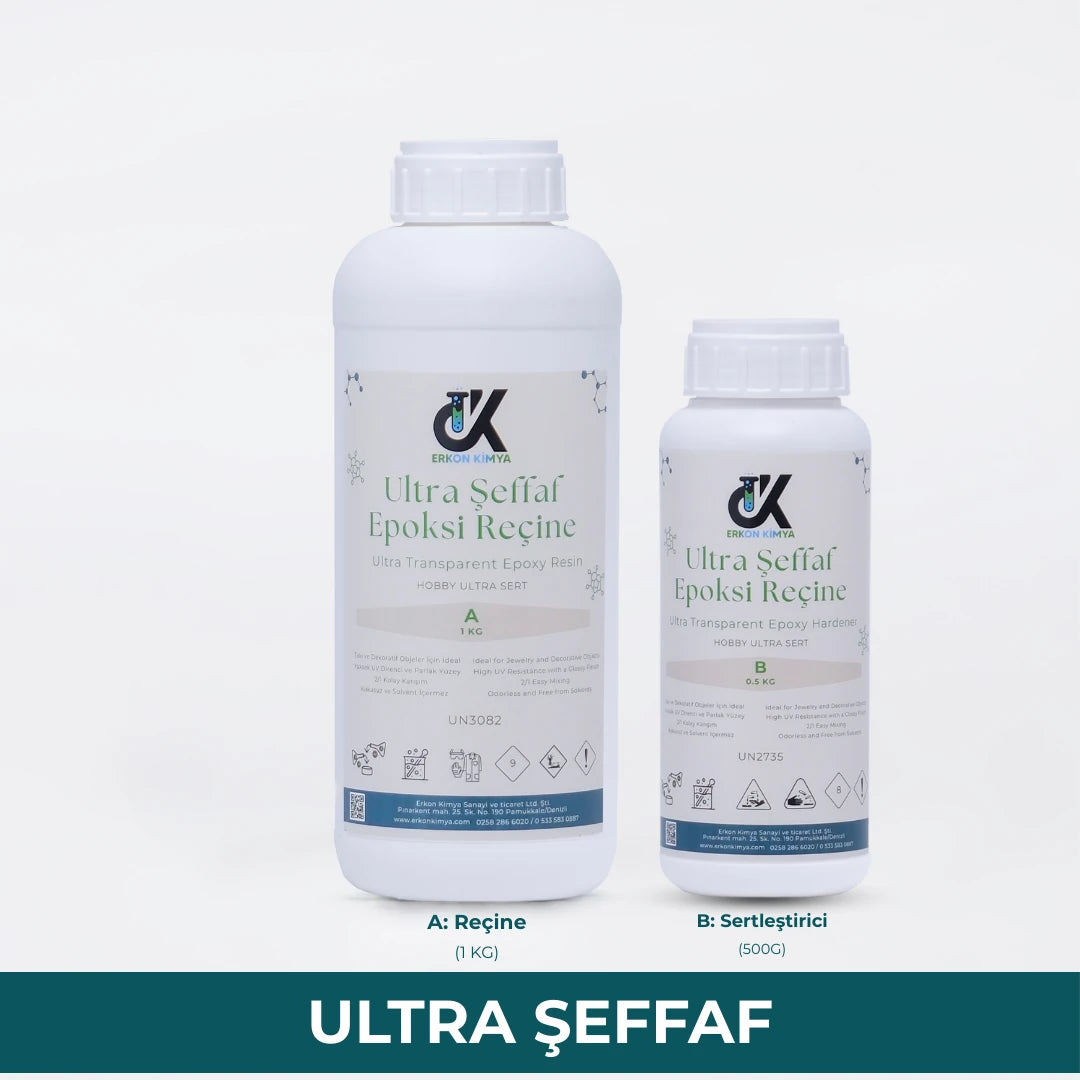 ULTRA ŞEFFAF ULTRA SERT Hobby Epoxy — ürün detay görseli 13