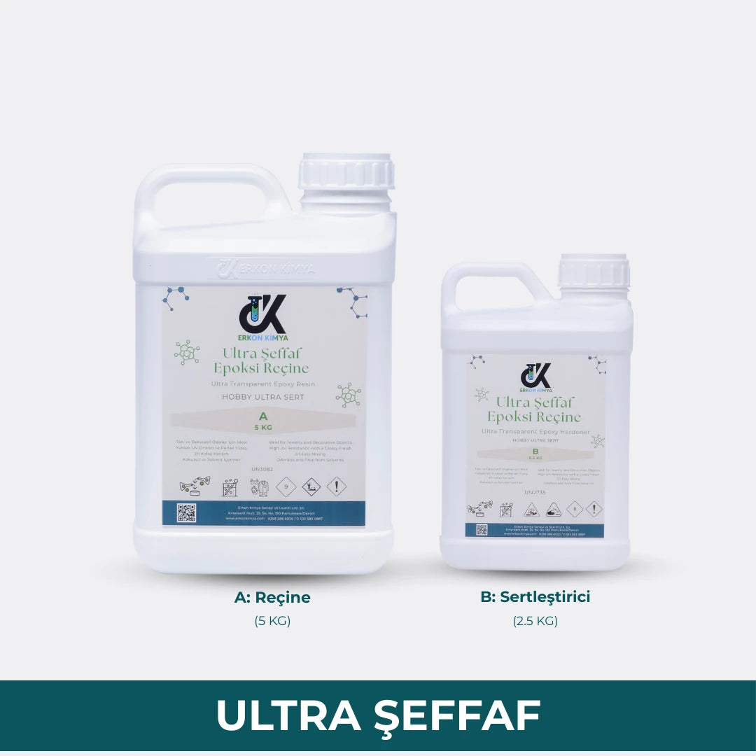 ULTRA ŞEFFAF ULTRA SERT Hobby Epoxy — ürün detay görseli 20