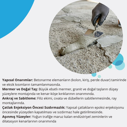 Epoksi Tamir Harcı — ürün detay görseli 02