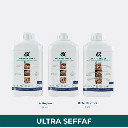 Wood Epoxy SB101 3 cm İnce Döküm — ürün detay görseli 07