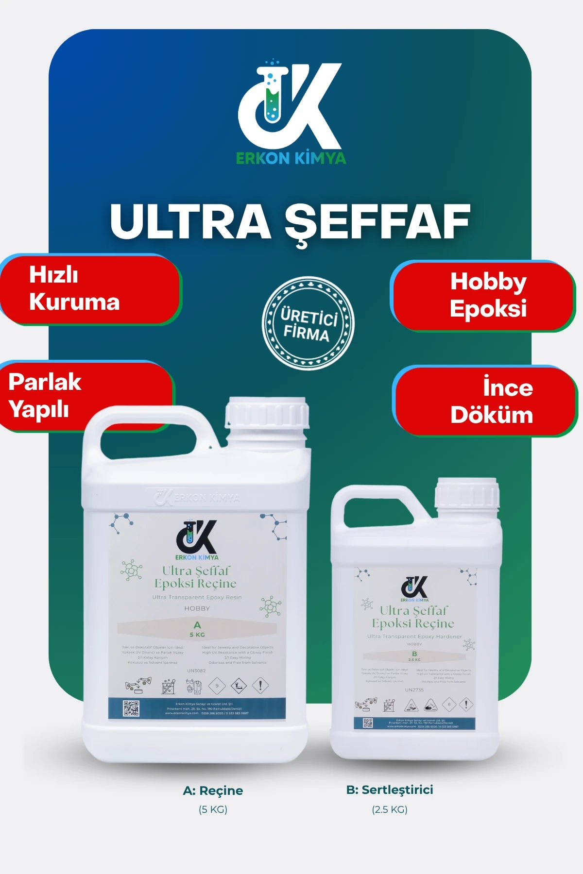 Ultra Şeffaf Hobby Epoksi — ürün detay görseli 16