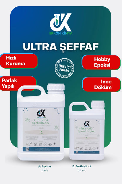 Ultra Şeffaf Hobby Epoksi — ürün detay görseli 16