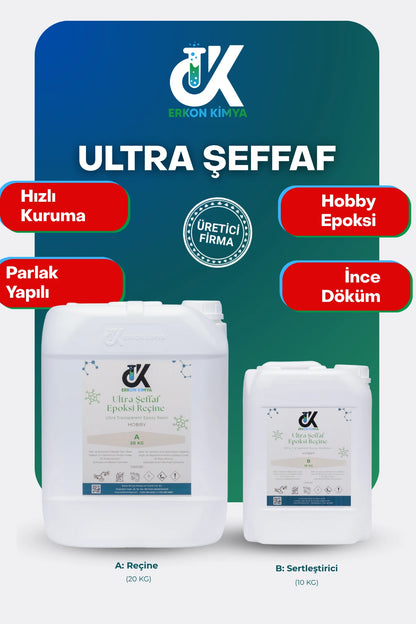Ultra Şeffaf Hobby Epoksi — ürün detay görseli 20