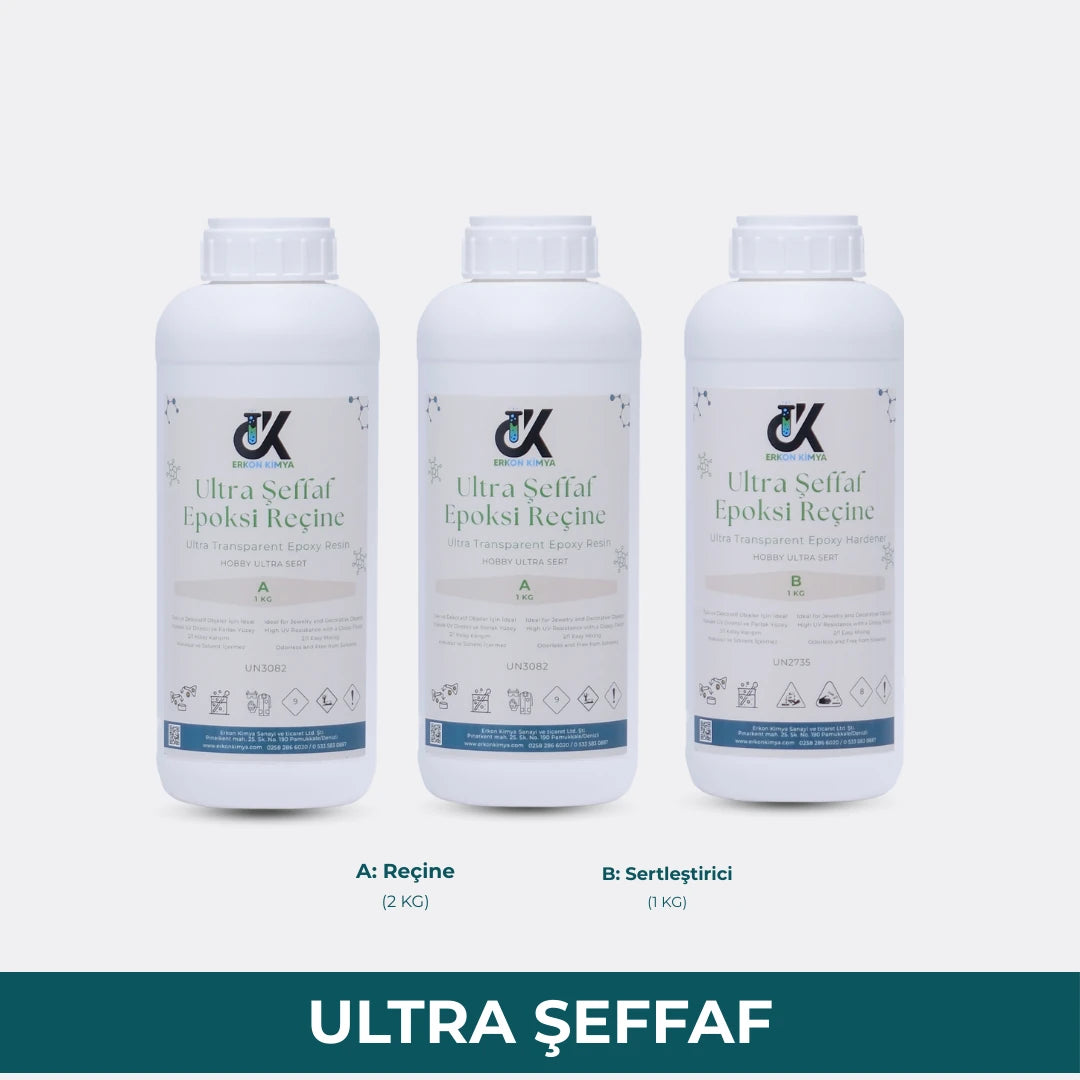 ULTRA ŞEFFAF ULTRA SERT Hobby Epoxy — ürün detay görseli 16