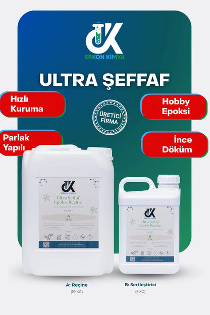 Ultra Şeffaf Hobby Epoksi — ürün detay görseli 18