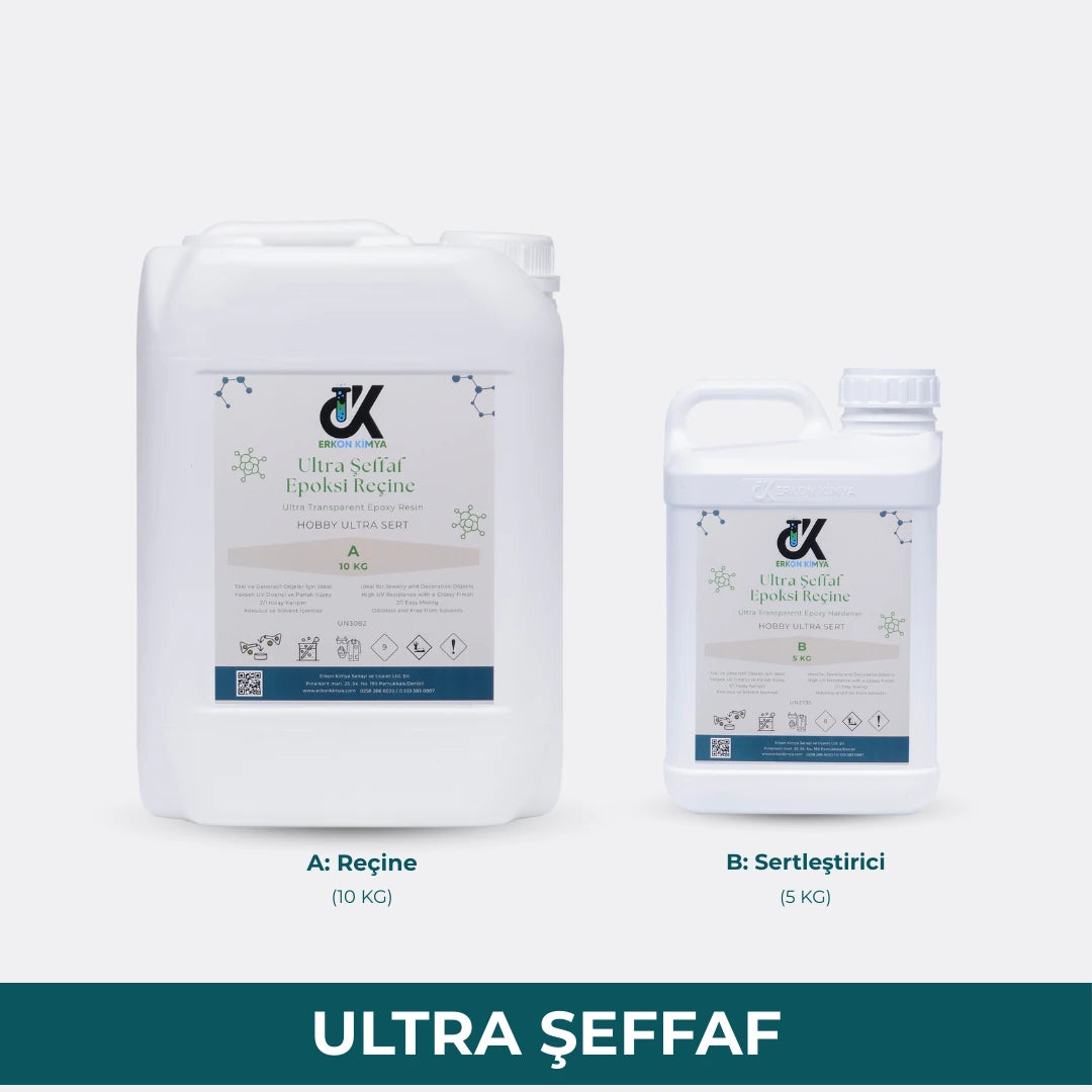 ULTRA ŞEFFAF ULTRA SERT Hobby Epoxy — ürün detay görseli 22