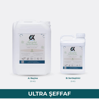 ULTRA ŞEFFAF ULTRA SERT Hobby Epoxy — ürün detay görseli 22