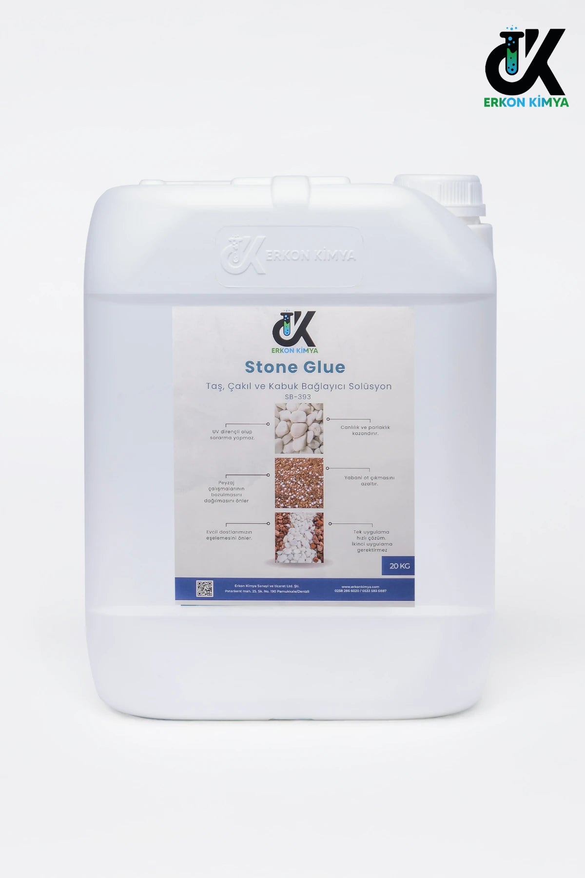 Stone Glue Taş, Çakıl ve Kabuk Bağlayıcı Solüsyon